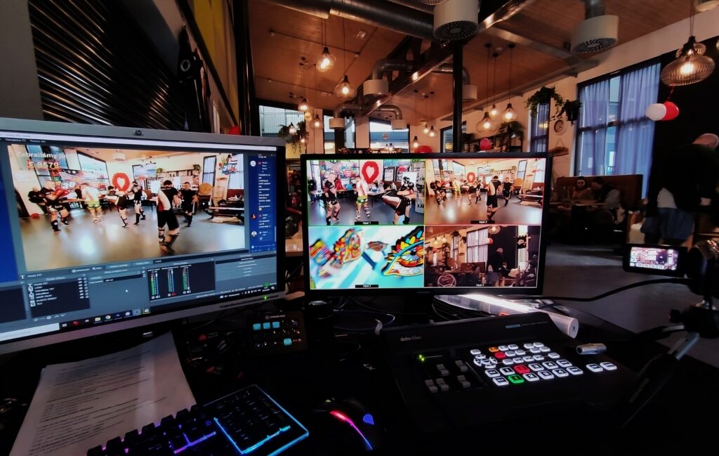 Servicios de grabación y live streaming para eventos y presentaciones en Santiago Grabación live streaming profesional Santiago - Producción transmisiones en directo